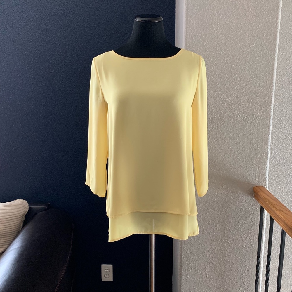 The Limited Yellow Blouse